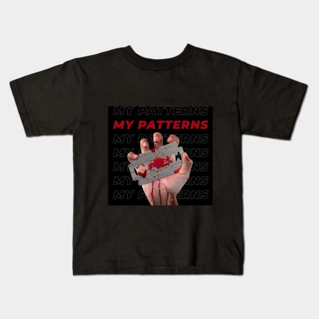 My patterns Kids T-Shirt by StripesArts